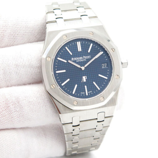 Audemars Piguet 15202ST Royal Oak "Jumbo" Ultra Thin with Blue Dial (New Old Stock)