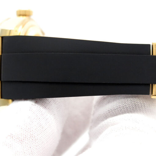 Rolex CPO 326238 Skydweller 18K Yellow Gold with Black Dial on Oysterflex - Image 8