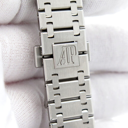 Audemars Piguet 15202ST Royal Oak "Jumbo" Ultra Thin with Blue Dial (New Old Stock) - Image 8