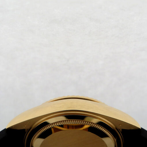 Rolex CPO 326238 Skydweller 18K Yellow Gold with Black Dial on Oysterflex - Image 5
