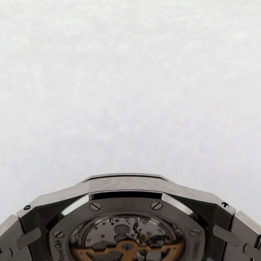 Audemars Piguet 15202ST Royal Oak "Jumbo" Ultra Thin with Blue Dial (New Old Stock) - Image 6