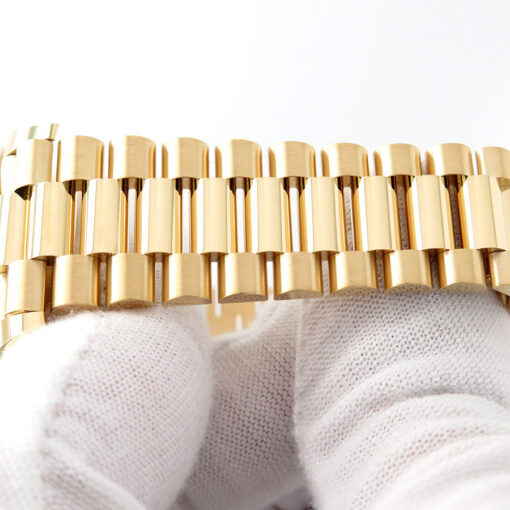 Rolex 228238 Day Date 40 18K Yellow Gold with Green Roman Dial - Image 7