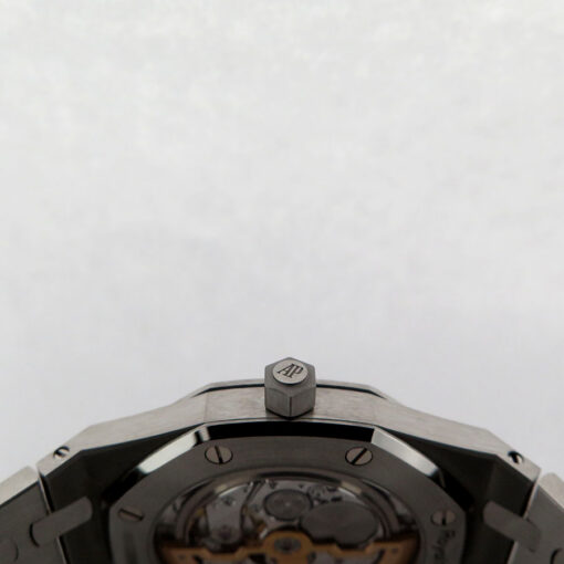 Audemars Piguet 15202ST Royal Oak "Jumbo" Ultra Thin with Blue Dial (New Old Stock) - Image 5