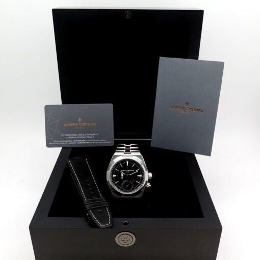 Alternative view of Vacheron Constantin 7920V Overseas Dual Time with Black Dial