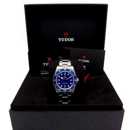 Alternative view of Tudor 79000B Black Bay 54 Blue Automatic on Bracelet