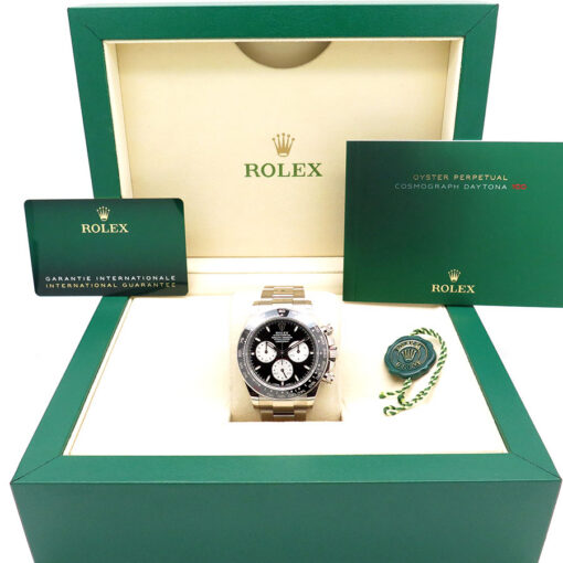 Alternative view of Rolex 126529LN Cosmograph Daytona Le Mans 18K White Gold