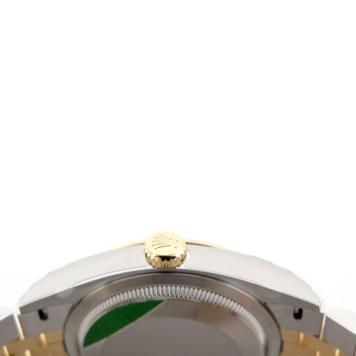Rolex 126203 Datejust with Olive Green Roman Diamond VI, IX Dial on Jubilee - Image 4