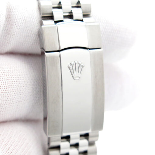 Rolex 126200 Datejust with Blue Stick Dial on Jubilee - Image 7