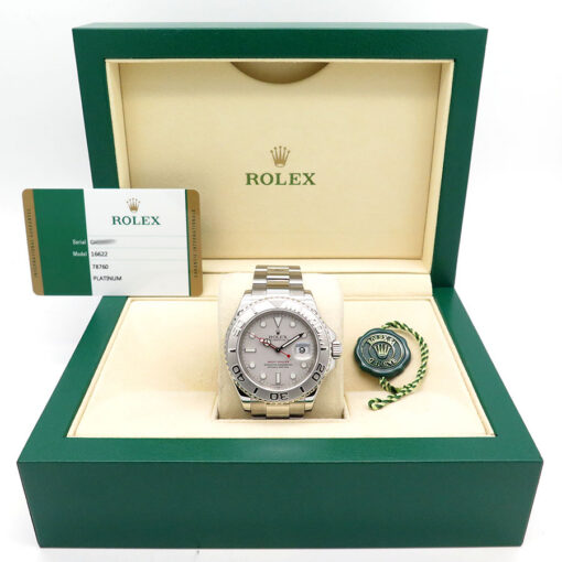 Alternative view of Rolex 16622 Yachtmaster with Platinum Dial
