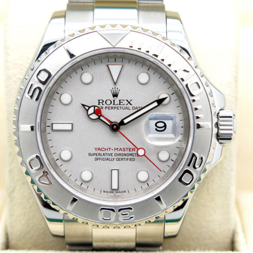 Rolex 16622 Yachtmaster with Platinum Dial - Image 3