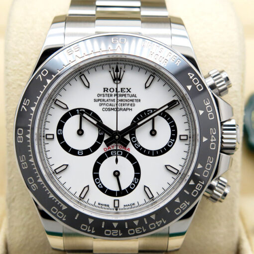 Rolex 126500LN Cosmograph Daytona with White Dial - Image 3