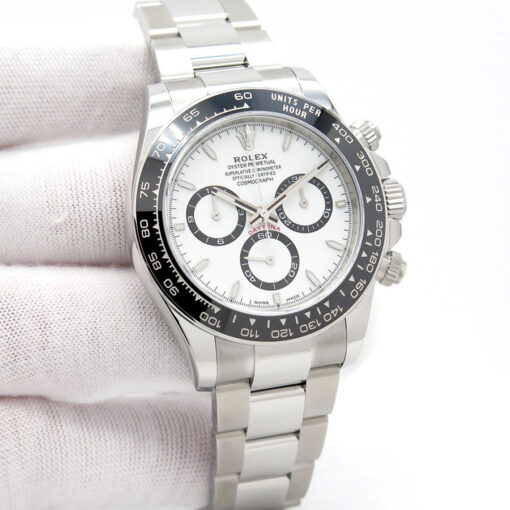 Rolex 126500LN Cosmograph Daytona with White Dial