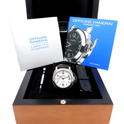 Alternative view of Panerai PAM 003 Luminor Marina White 44mm
