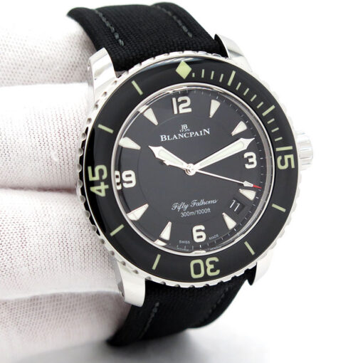 Blancpain Fifty Fathoms Stainless Steel Automatic with Black Dial