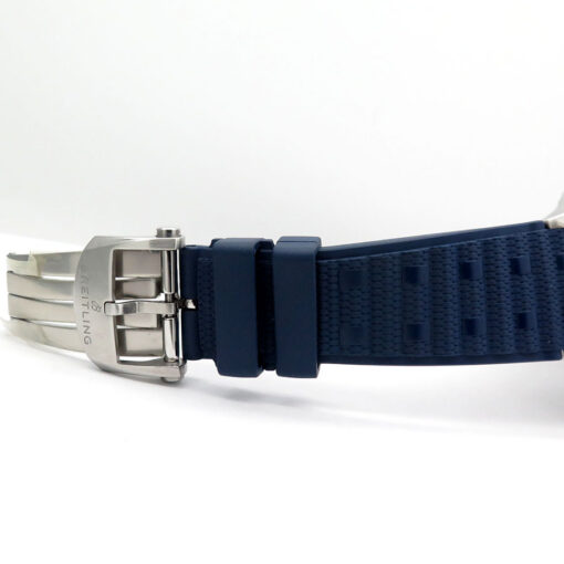 Breitling AB0136 Super Chronomat B01 44mm on Strap with Blue Dial - Image 7