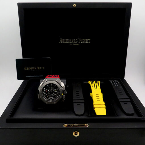 Alternative view of Audemars Piguet 26650TI Royal Oak Concept Split Second Chronograh GMT Titanium