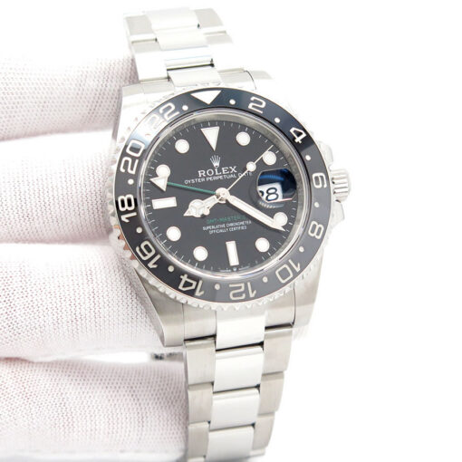 Rolex 126710GRNR GMT Master II on Oyster