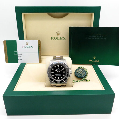 Alternative view of Rolex 114060 Submariner No Date