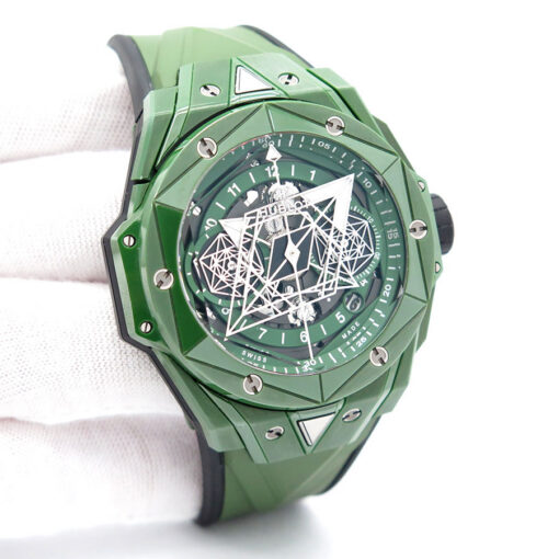 Hublot Big Bang Unico Sang Bleu II Green Ceramic 45mm Limited Edition