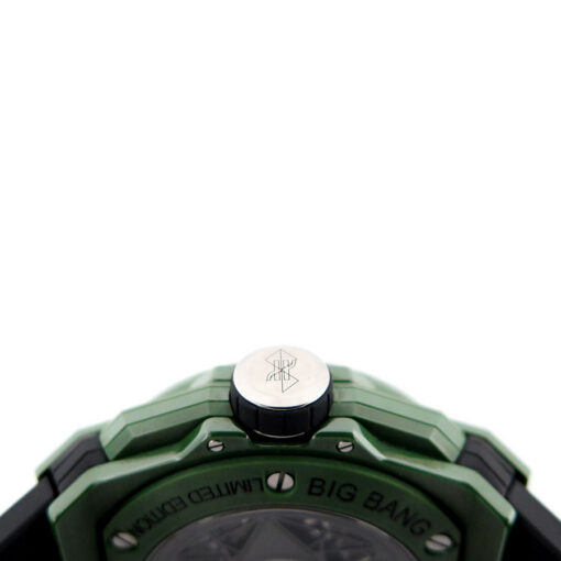 Hublot Big Bang Unico Sang Bleu II Green Ceramic 45mm Limited Edition - Image 5