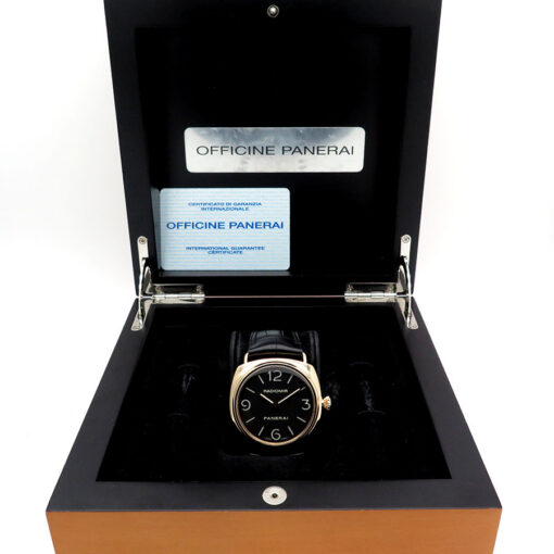 Alternative view of Panerai PAM 231 Radiomir Base 18K Rose Gold