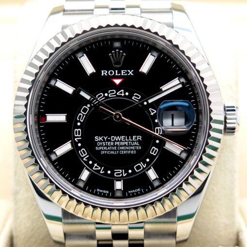 Rolex 326934 Skydweller with Black Dial on Jubilee - Image 3