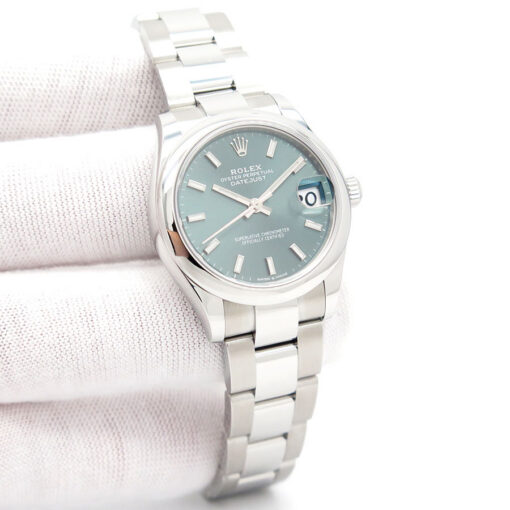 Rolex 278240 Datejust with Mint Green Dial on Oyster