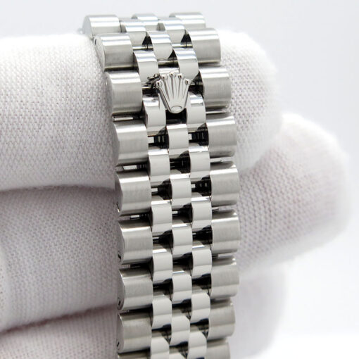 Rolex 116234 Datejust with Silver Diamond Dial on Jubilee - Image 7