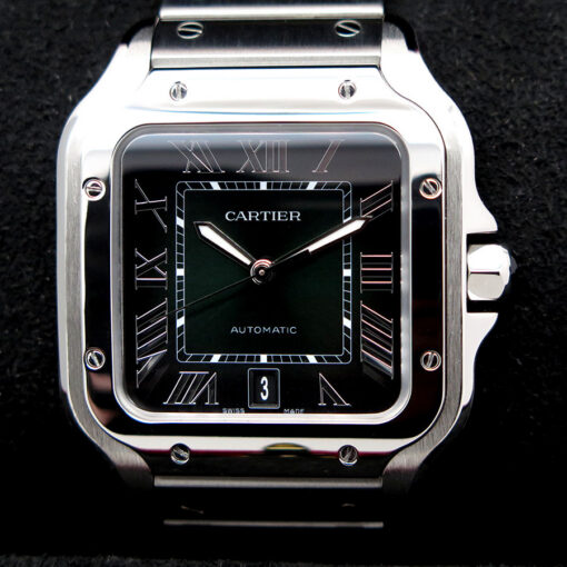 Cartier WSSA0062 Santos de Cartier Large with Green Dial - Image 3