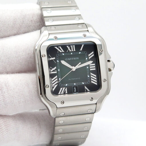 Cartier WSSA0062 Santos de Cartier Large with Green Dial