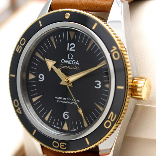 Omega Seamaster 300 Co‑Axial Master Chronometer 41 mm with Black Dial 18K/SS - Image 3