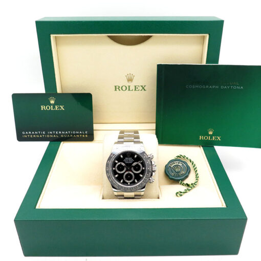 Alternative view of Rolex 116500LN Cosmograph Daytona with Black Dial
