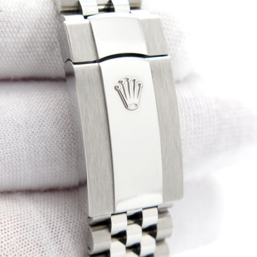 Rolex 126200 Datejust with Mint Green Dial on Jubilee - Image 7