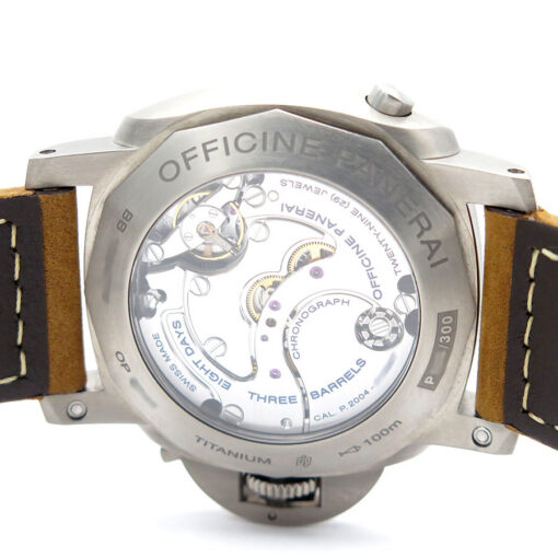 Panerai PAM 311 Luminor 1950 Chronograph Monopulsante 8 Days GMT Titanio - Image 4