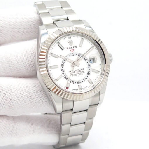 Rolex 336934 Skydweller with White Dial on Oyster