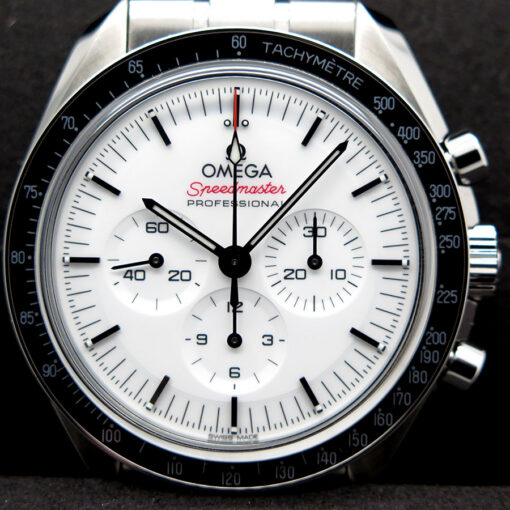 Omega Speedmaster Professional Moonwatch “Sapphire Sandwich” with White Dial - Image 3
