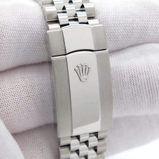 Rolex 126334 Datejust 41 with Silver Stick Dial on Jubilee - Image 7