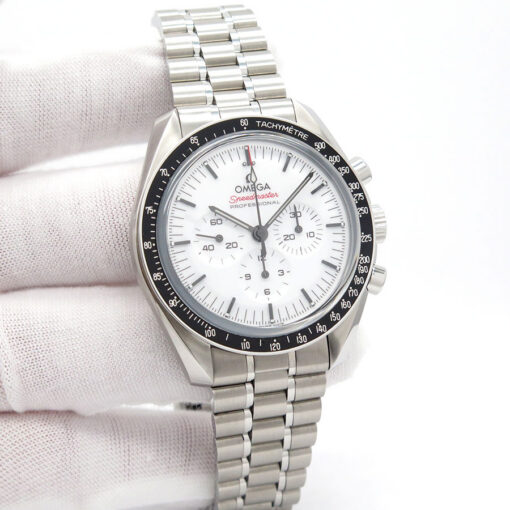 Omega Speedmaster Professional Moonwatch “Sapphire Sandwich” with White Dial
