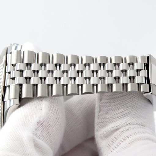 Rolex 126334 Datejust 41 with Silver Stick Dial on Jubilee - Image 8
