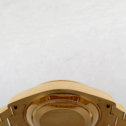 Rolex 218238 Day Date II 18K Yellow Gold with Black Roman Dial - Image 5