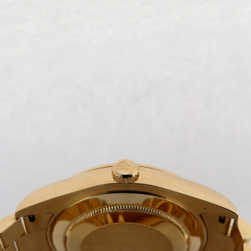 Rolex 218238 Day Date II 18K Yellow Gold with Black Roman Dial - Image 4
