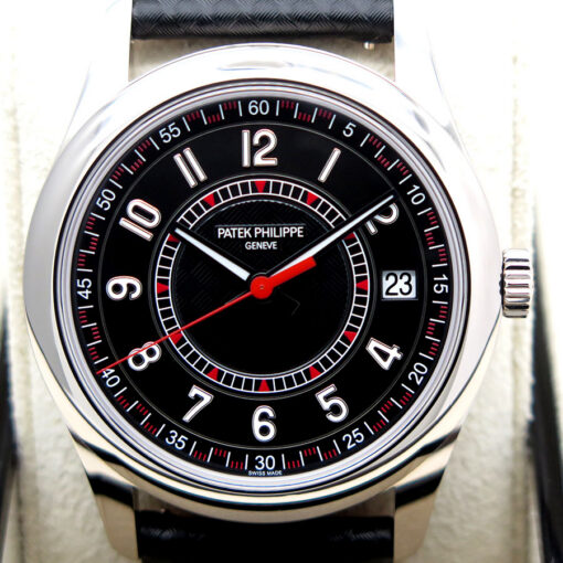Patek Philippe 6007G Calatrava Red 18K White Gold - Image 3