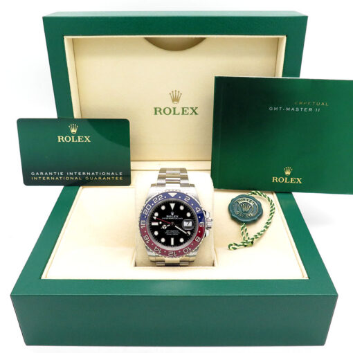 Alternative view of Rolex 126710BLRO GMT Master II on Oyster