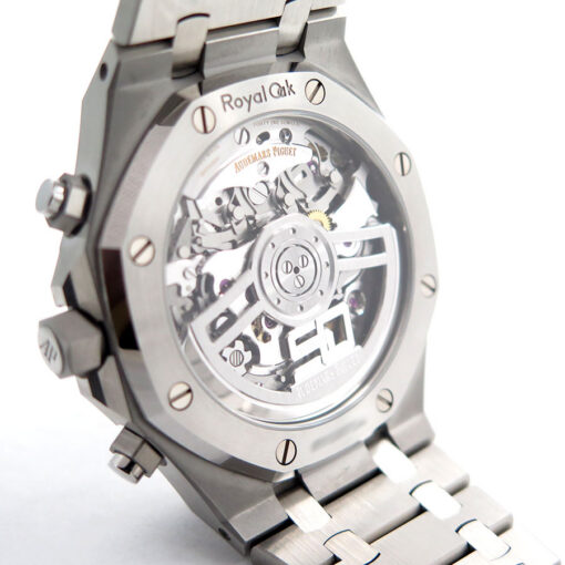 Audemars Piguet 26240ST Royal Oak Chronograph "50th Anniversary" with Black Dial (New Old Stock) - Image 5