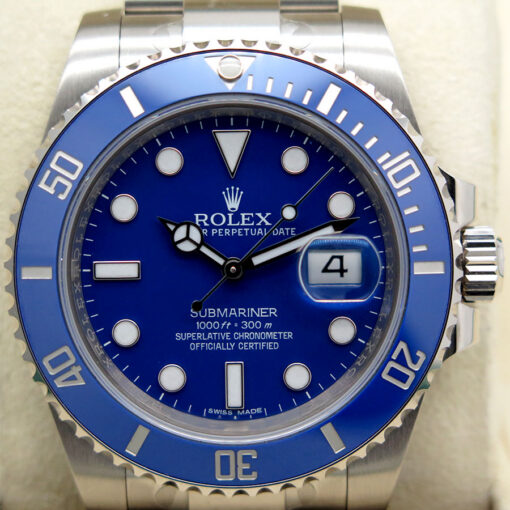 Rolex 116619LB Submariner 18K White Gold - Image 3
