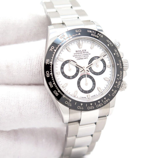 Rolex 116500LN Cosmograph Daytona with White Dial