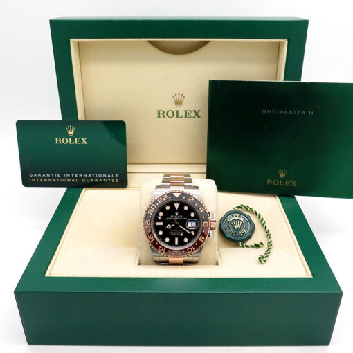 Alternative view of Rolex 126711CHNR GMT Master II 18K/SS