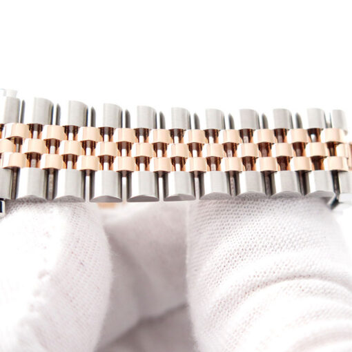Rolex 278341RBR Datejust 18K/SS with Slate Roman Diamond VI Dial & Domed Diamond Bezel on Jubilee - Image 9
