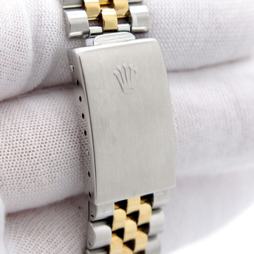 Rolex 16233 Datejust 18K/SS with Mother of Pearl Roman Dial on Jubilee - Image 12