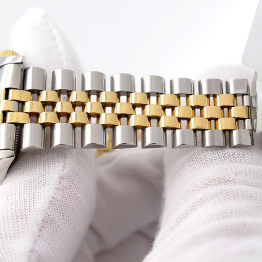 Rolex 16233 Datejust 18K/SS with Mother of Pearl Roman Dial on Jubilee - Image 13